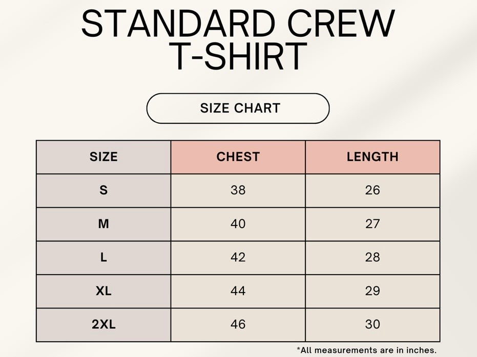 Unisex Standard Crew T-Shirt